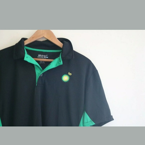 Bp Gas Station Employee Polyester Polo 